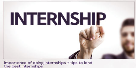 selection criteria for good internship programmes done by it companies in India